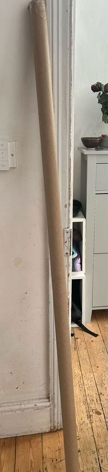 Photo of free Large very sturdy cardboard tube - came with a rug (Osney OX2) #1