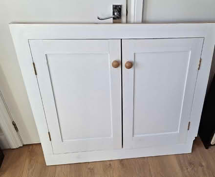 Photo of free Cupboard front from chimney alcove (Temple Mills E15) #1