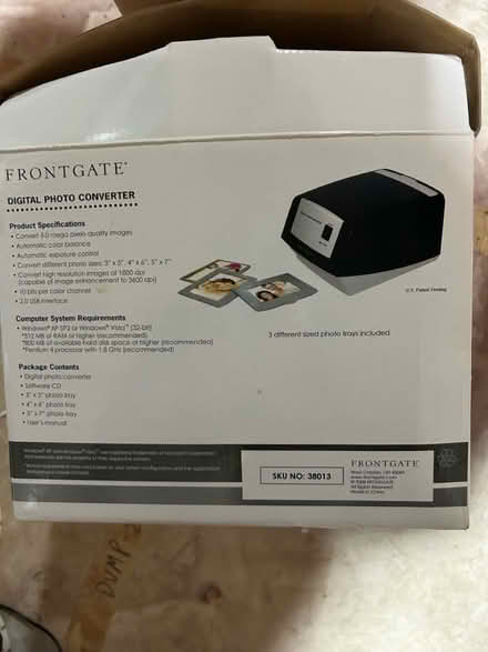 Photo of free Frontgate photo digitizer (Raritan Twp) #2