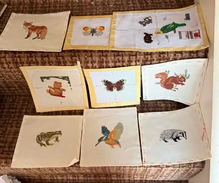 Photo of free completed cross stitch squares (Croydon. CR2 9) #1