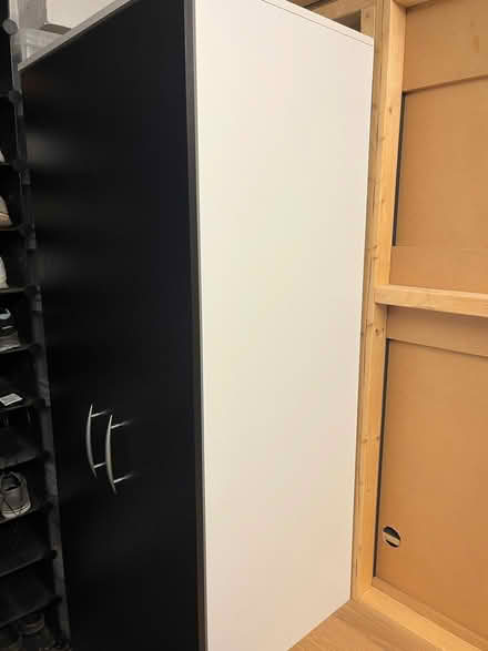 Photo of free Small black and white wardrobe (Dane Mead RG24) #3