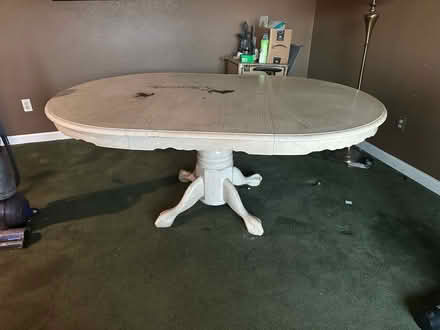 Photo of free wooden dinner table (South Sacramento) #3