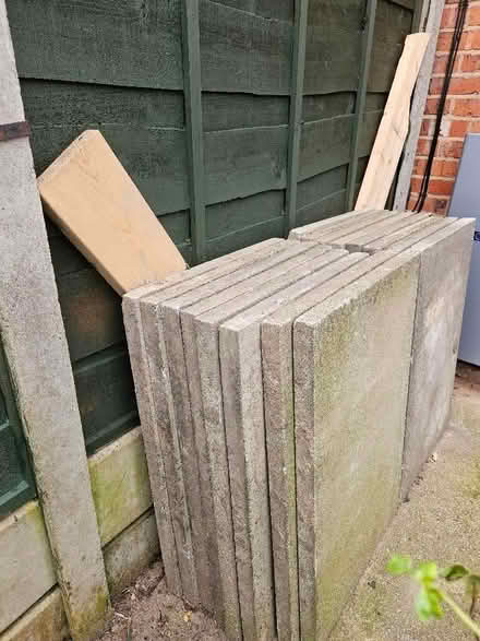 Photo of free Concrete paving slabs (Romiley SK6) #1