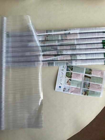 Photo of free Rolls of plastic film for windows or glass (Old Malden KT4) #2