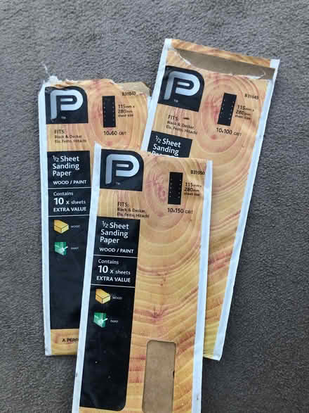 Photo of free Sandpaper for electric sander (West Hitchin SG5) #1