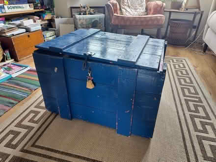 Photo of free Wooden chest (Scotches DE56) #2