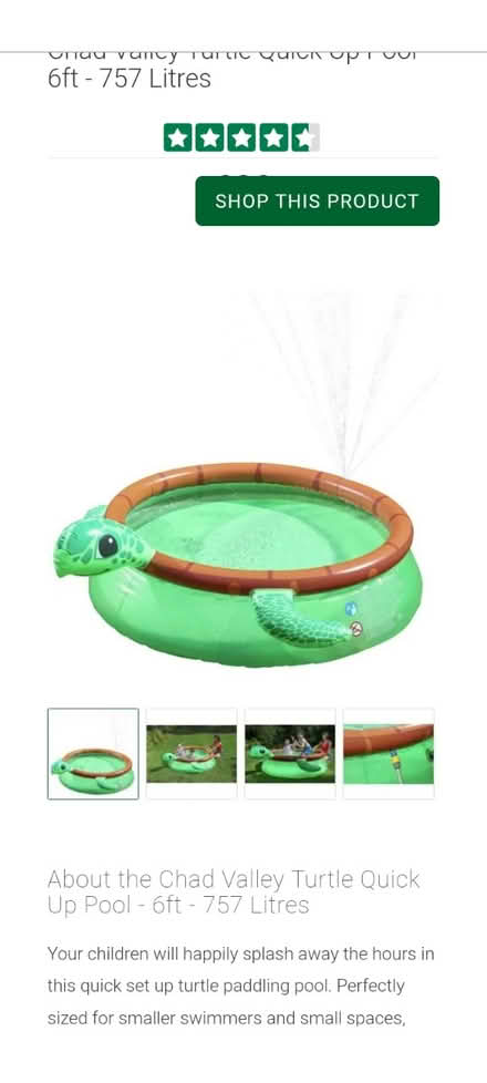 Photo of free Paddling pool (Port of Wisbech PE13) #2