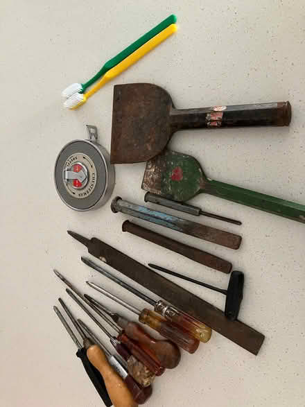 Photo of free Job lot - Variety of old hand tools (Budleigh Salterton EX9) #1
