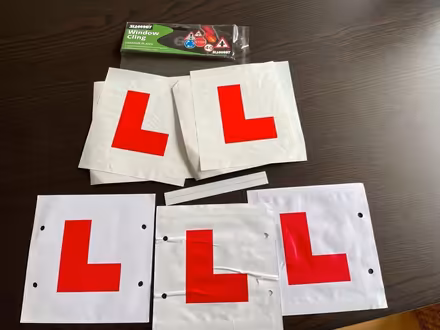 Photo of free L plates (Northgate Village CH2) #1