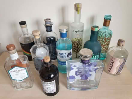 Photo of free empty gin bottles (Radford Semele CV31) #1