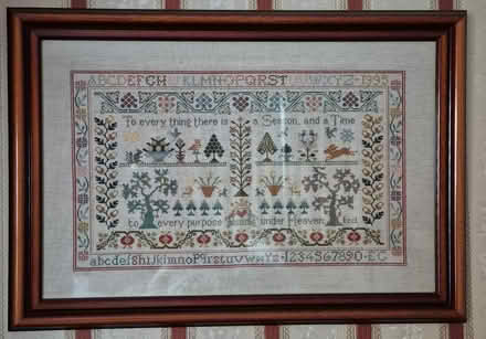 Photo of free Hand stitched sampler (Fleetville AL1) #1