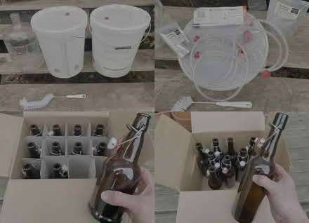 Photo of free Brewing equipment & swing top glass bottles (Mayfield EH9) #1