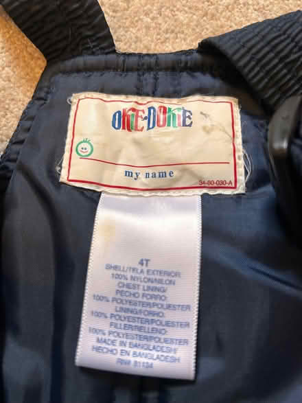 Photo of free Size 4 years Snowbibs (Kaimes EH17) #2