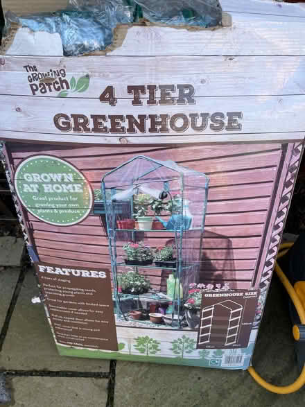 Photo of free 4 Tier plastic greenhouse (Stowupland IP14) #1