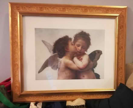 Photo of free Angels poster in gold frame (Finley Creek) #1