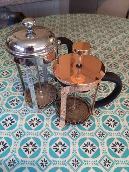 Photo of free Cafetière frames (ie the glass bit is missing)broken) (Gorse Hill GU22) #1