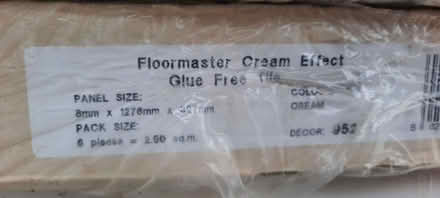 Photo of free Cream Effect Glue Free Laminate Flooring (Shalford CM7) #1