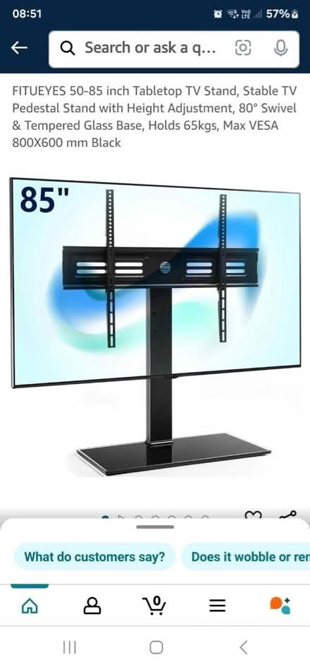 Photo of free Tv stand (Tw32nw) #1