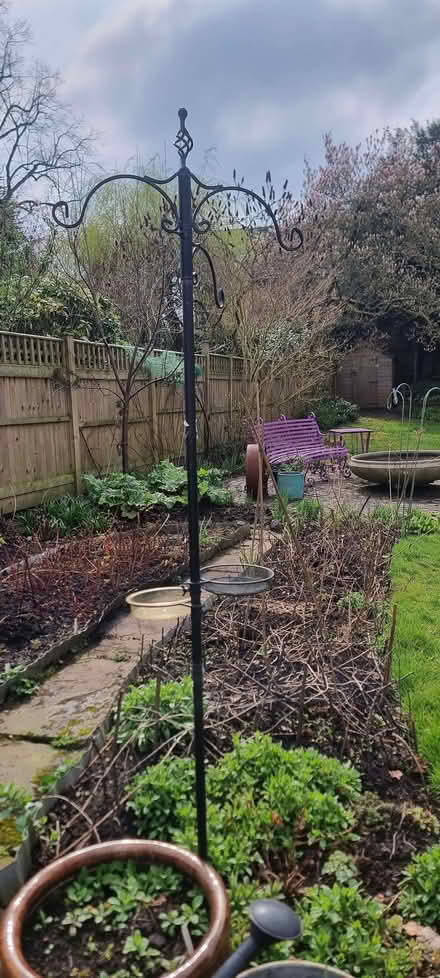 Photo of free Metal bird feeder stand (Wilmslow SK9) #1