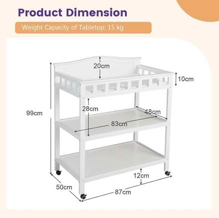 Photo of free White baby changing table (Notting Hill Gate W11) #1