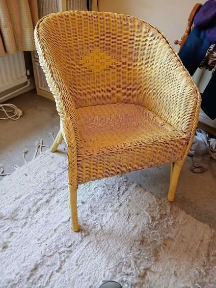 Photo of free Wicker chair (Dursley GL11) #1