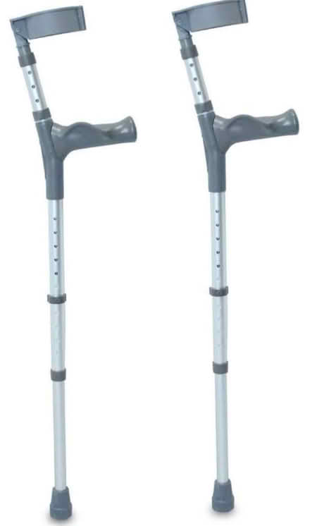 Photo of free Pair of adjustable forearm crutches (Notting Hill Gate W11) #1