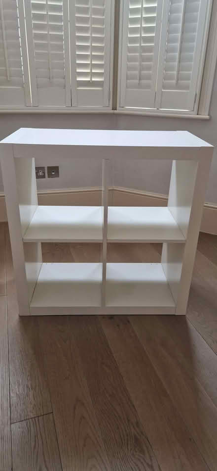 Photo of free White Ikea shelving unit (Fulham Palace Rd SW6) #1