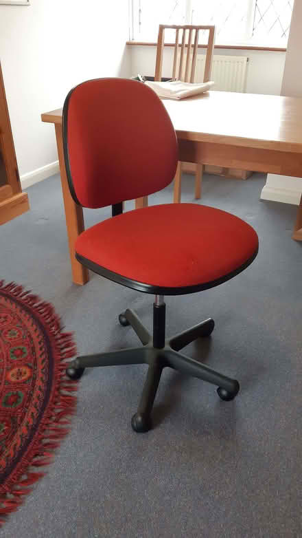 Photo of free Office Chair - In Red! (CT10) #1