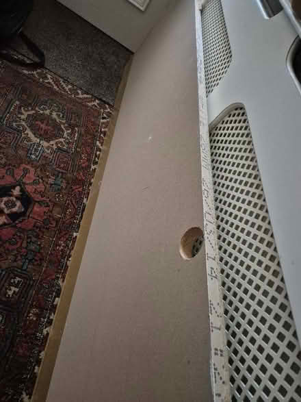 Photo of free White hardboard shelf -3m long (Iffley Road OX4) #3