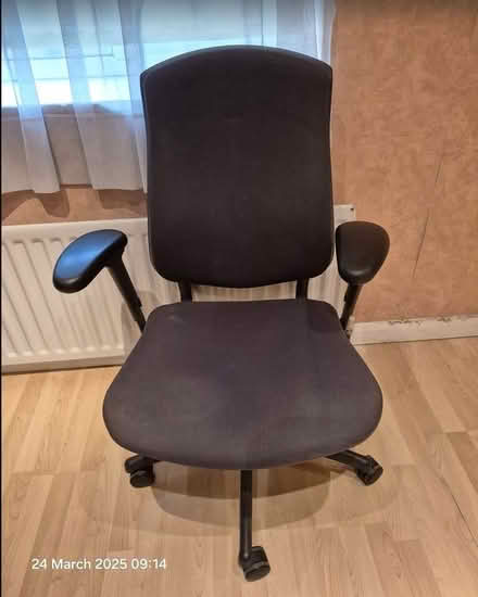 Photo of free Office or Computer Chair includes Back Support (Harold Hill RM3) #3