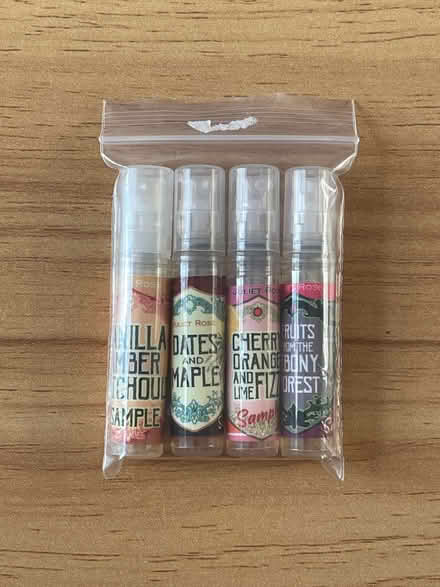 Photo of free 4 mini perfumes by Juliet Rose Perfumes (Chorley PR6) #1