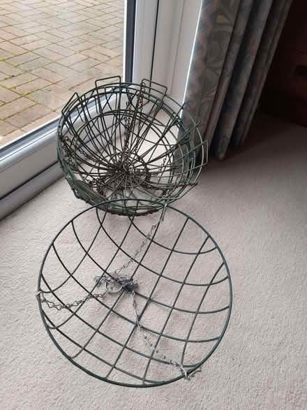 Photo of free 5 hanging flower baskets (Fords Farm RG31) #1