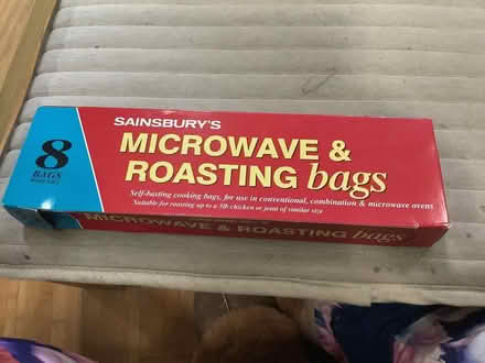 Photo of free Sainsbury's Microwave & Roasting bags (Chessington KT9) #1