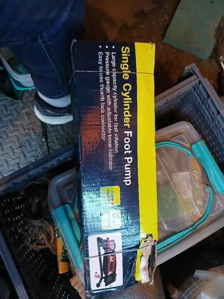 Photo of free Foot pump (Dursley GL11) #1