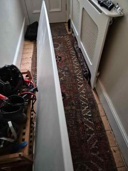 Photo of free White melamine shelf/counter top. 3m long (Iffley Road OX4) #2