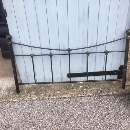 Photo of free Double bed, headboard & mattress (Brough CA17) #3