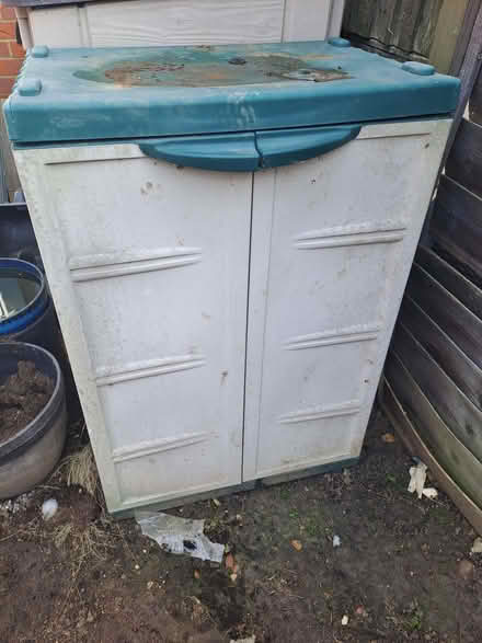 Photo of free Garden storage cupboard (Salph End MK41) #2