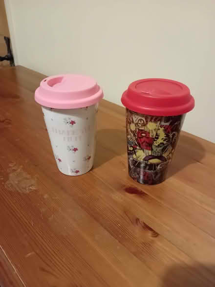 Photo of free Ceramic travel mugs (Station Area RG21) #1