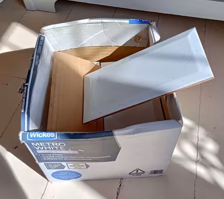 Photo of free METRO WALL TILES x 25 (Buxted TN22) #1