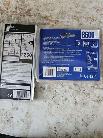 Photo of free Halogen R7s Halogen Linear Bulbs (Leslie KY6) #2