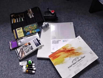 Photo of free Assorted Artist materials (Chelmer Village CM2) #1