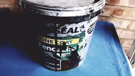 Photo of free Ronseal Fence Paint (Tudor Black) 1/4 Tub (Cressex HP12) #1