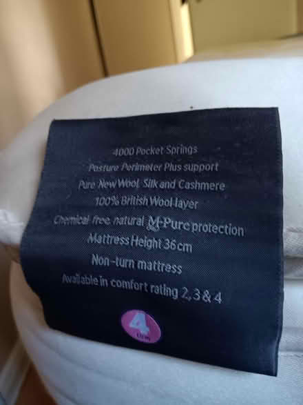Photo of free Kingsize bed with zip n link mattresses (Fords Farm RG30) #4