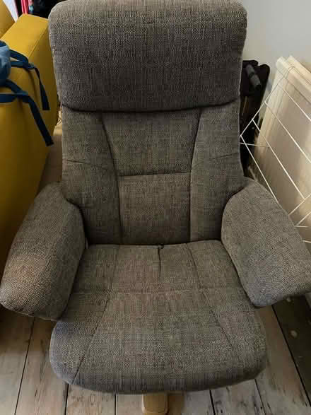 Photo of free Reclining arm chair with stool (West Hill BN1) #2