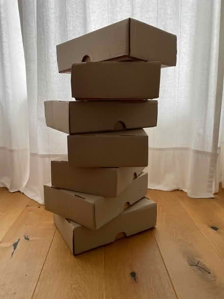 Photo of free Card Board Storage Boxes x 7 (WS13) #1