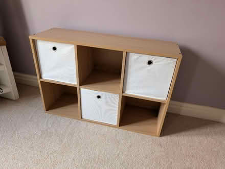 Photo of free Argos cube unit with boxes (Hornby LA2) #1