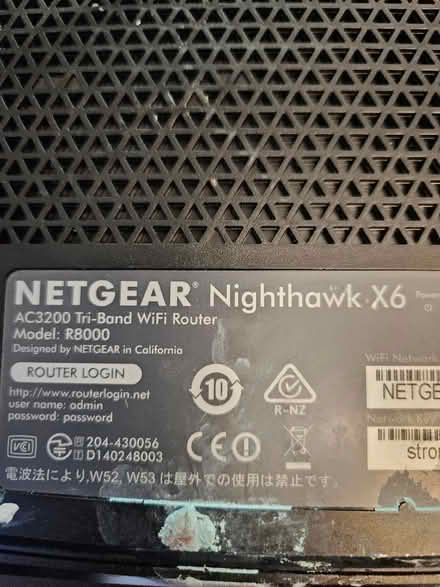 Photo of free Netgear Nighthawk X6 router NO PSU (Romiley SK6) #2