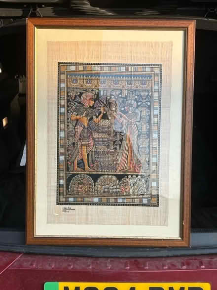 Photo of free Framed Linen Egyptian Souvenir (Leyland PR26) #1