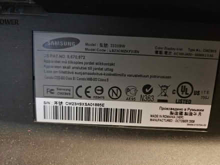Photo of free Computer monitor (Romiley SK6) #2