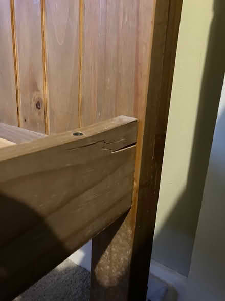 Photo of free Double bed frame (Dublin 9) #3